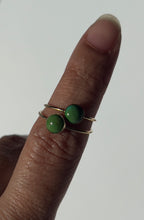 Load image into Gallery viewer, Sonoran Gold Turquoise Stacker Ring